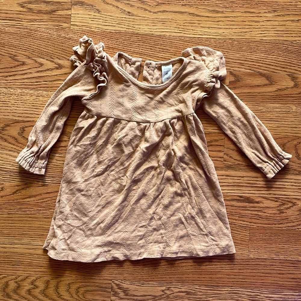 Kate Quinn pointelle cotton dress - 18-24m - gently used